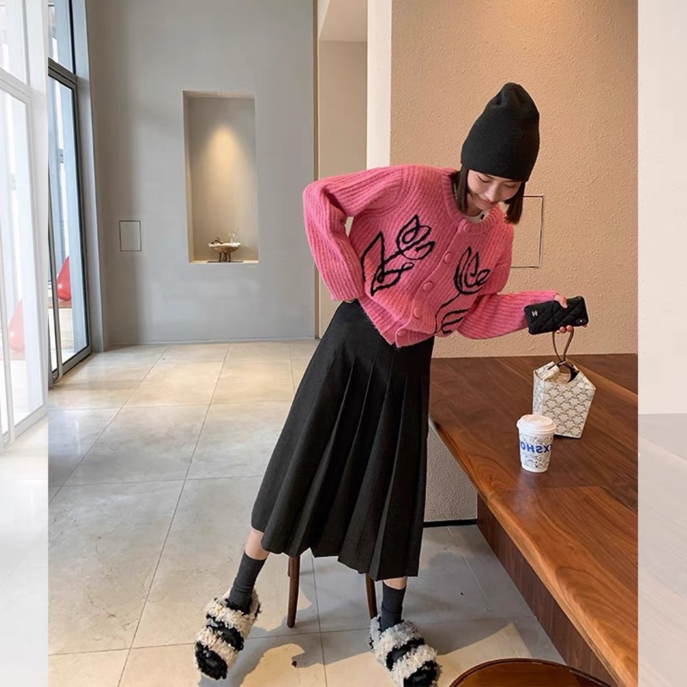 Pink sweater